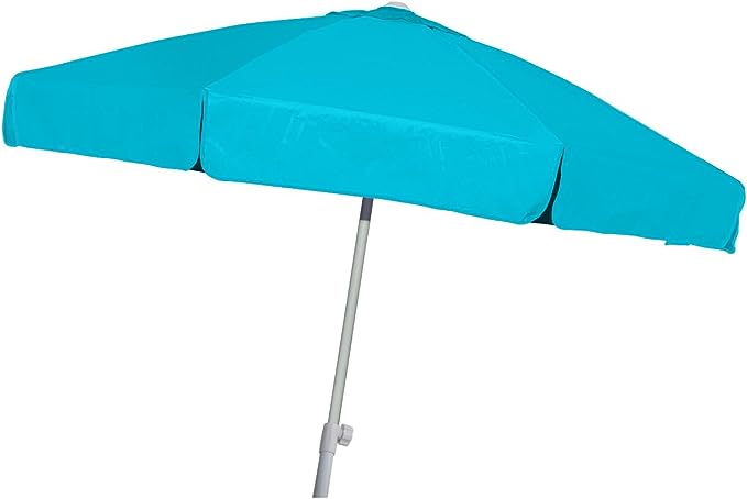 Buoy Beach 7 Ft Large Beach Umbrella - Aqua