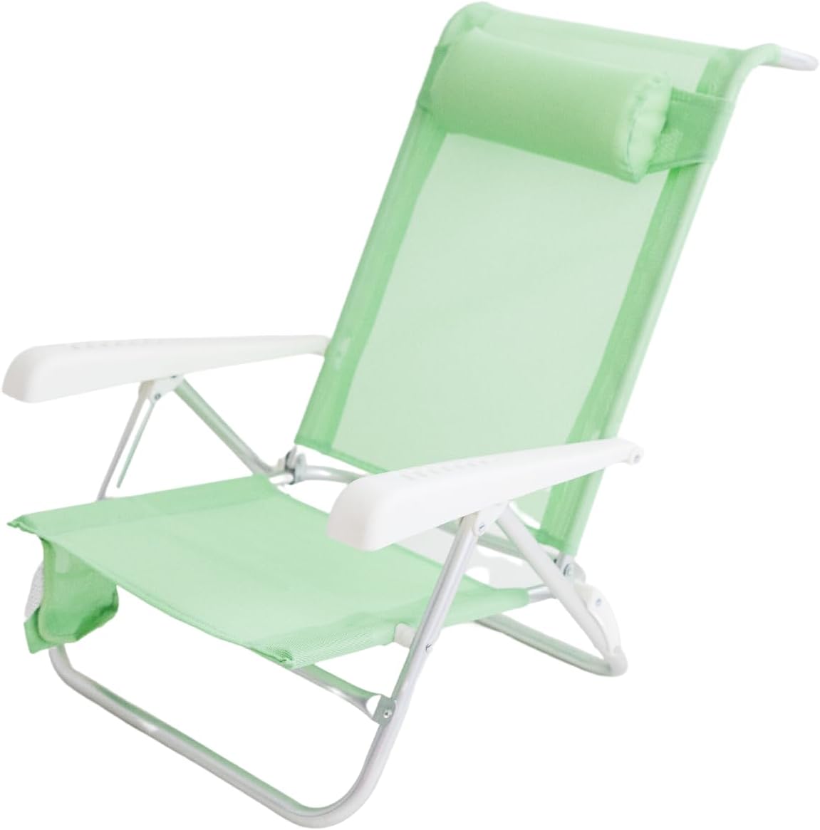 BUOY BEACH Lay Flat Beach Chair, Lightweight and Sturdy Design - Mint Green
